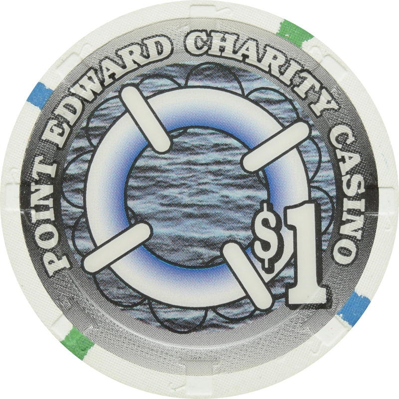 Point Edward Charity Casino Ontario Canada $1 Chip