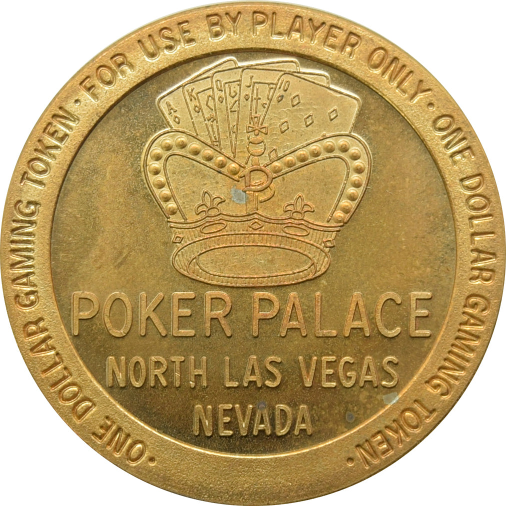 Poker Palace Casino N. Las Vegas NV $1 Token