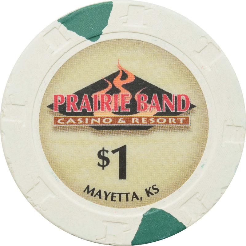 Prairie Band Casino Mayetta Kansas $1 Chip 2007