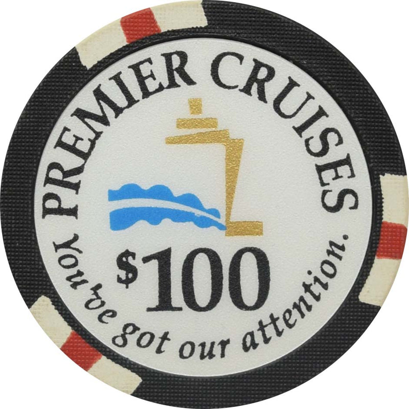 Premier Cruise Lines $100 (RT Plastics) Chip