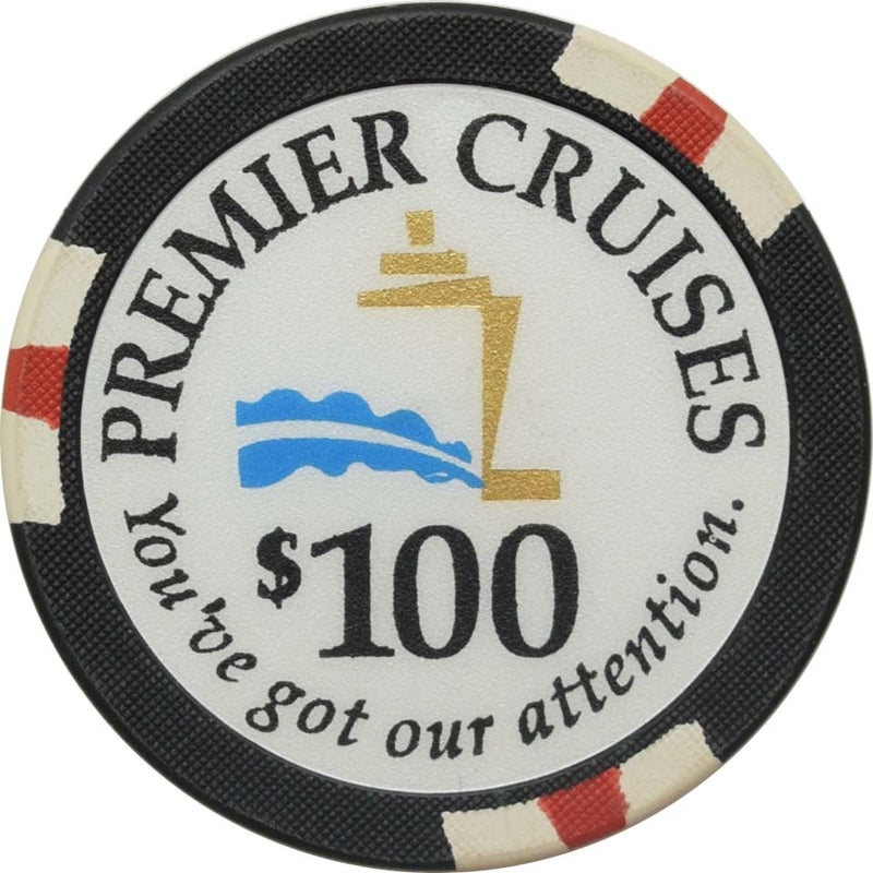 Premier Cruise Lines $100 (RT Plastics) Chip