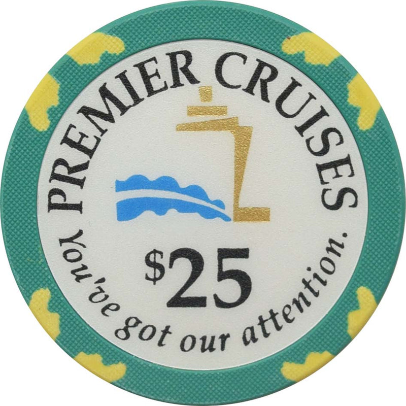 Premier Cruise Lines $25 (RT Plastics) Chip
