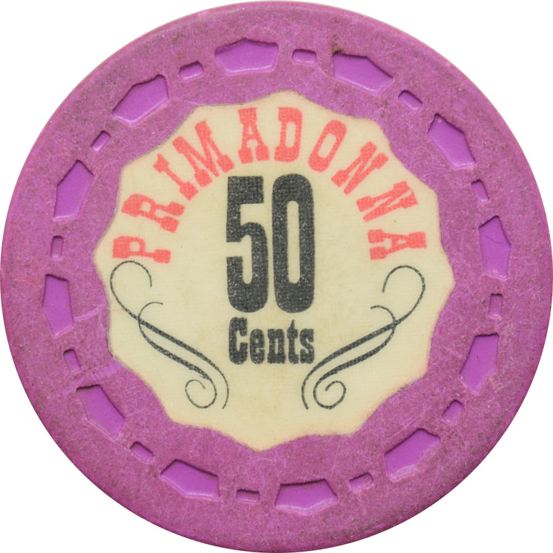 Primadonna Casino Reno Nevada 50 Cent Chip 1965
