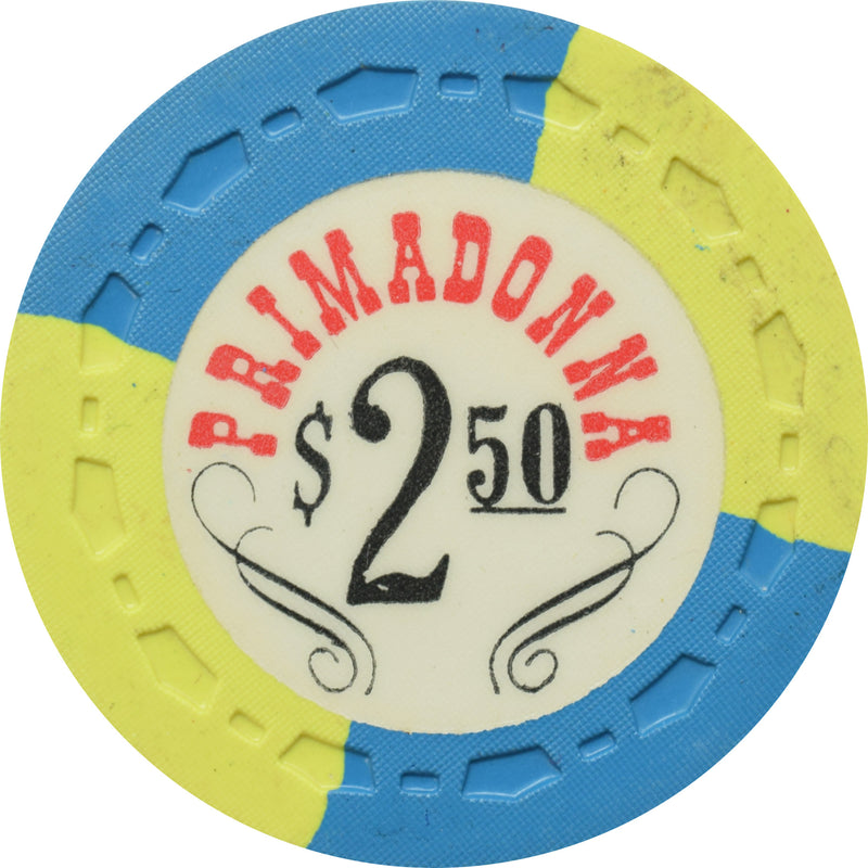 Primadonna Casino Reno Nevada $2.50 Chip 1966