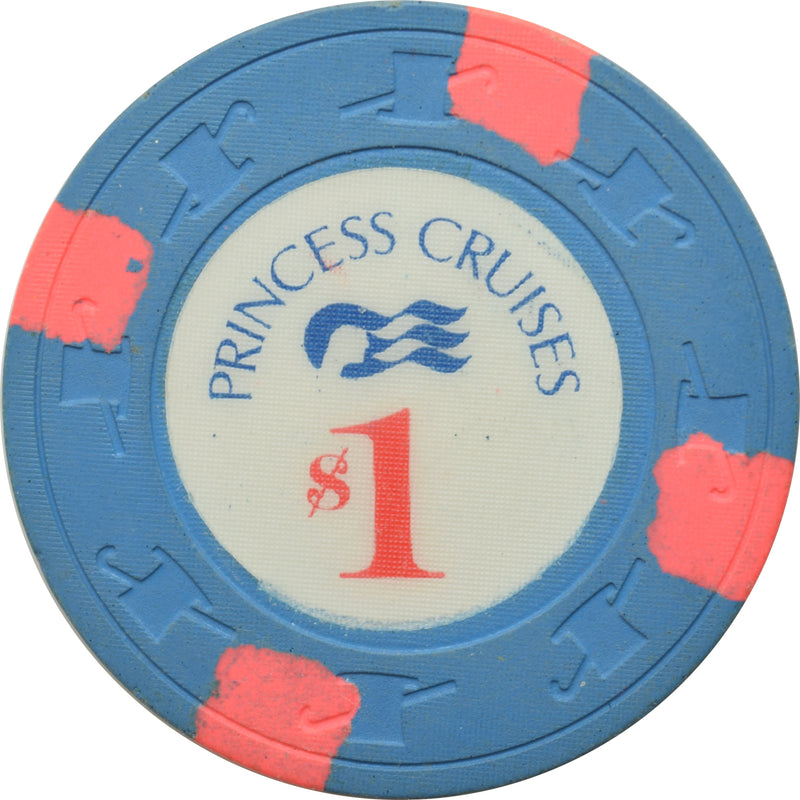 Princess Cruises Cruise Lines $1 Chip