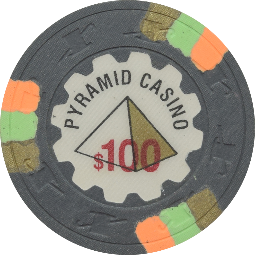 Pyramid Casino $100 Chip Paulson Fantasy