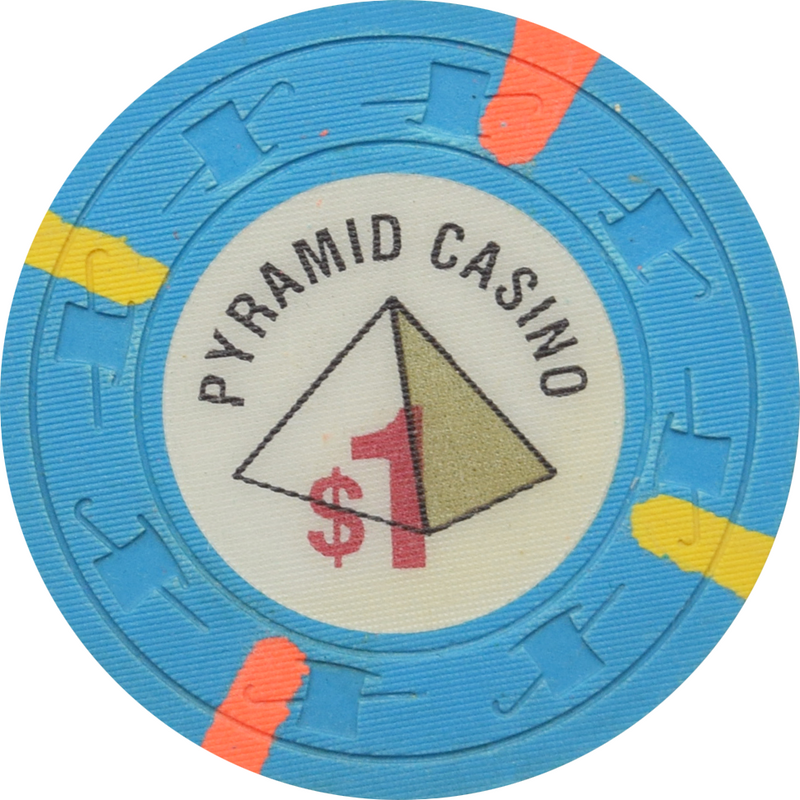 Pyramid Casino $1 Chip Paulson Fantasy