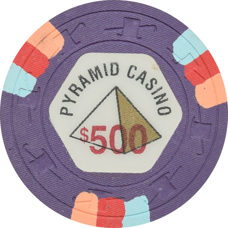 Pyramid Casino $500 Chip Paulson Fantasy