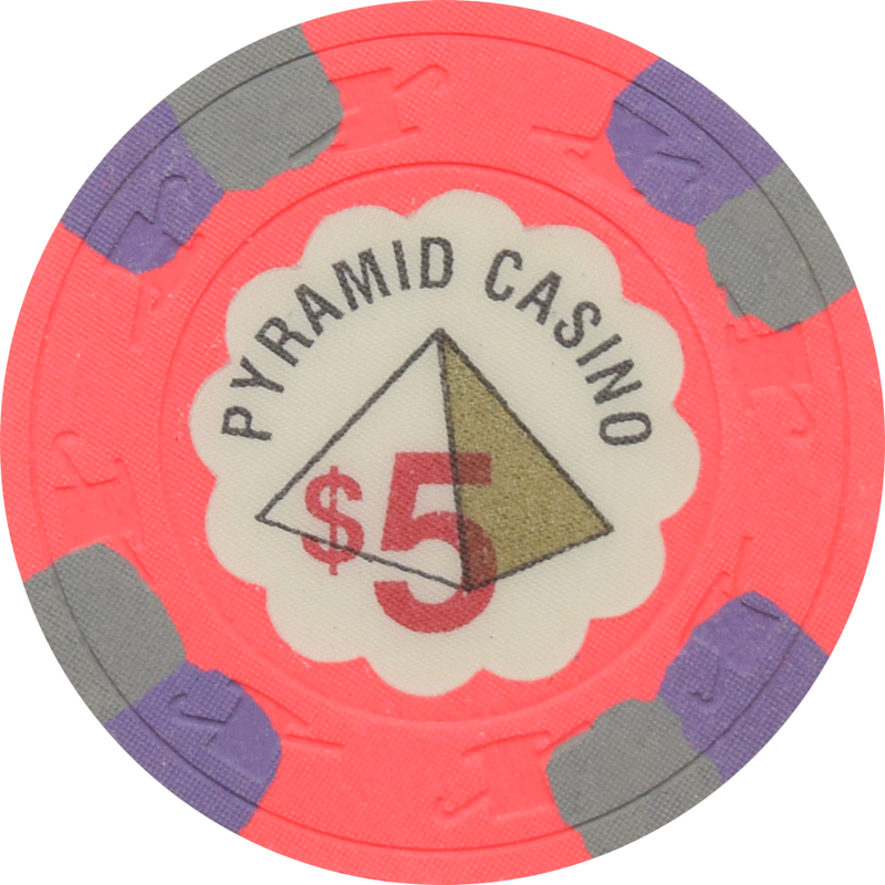Pyramid Casino $5 Chip Paulson Fantasy