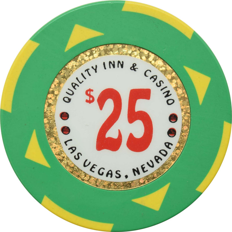 Quality Inn Casino Las Vegas Nevada $25 Chip 1993