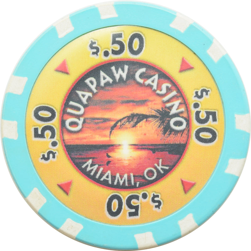 Quapaw Casino Miami OK 50 Cent Chip