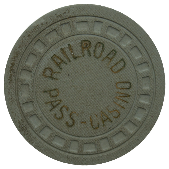 Railroad Pass Casino Henderson Nevada Gray Chip 1957