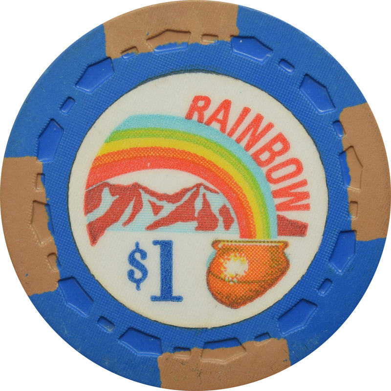 Rainbow Club Casino Gardena California $1 Chip