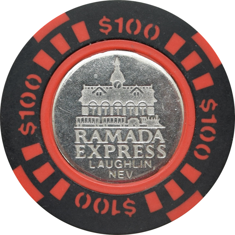 Ramada Express Casino Laughlin Nevada $100 Chip 1988