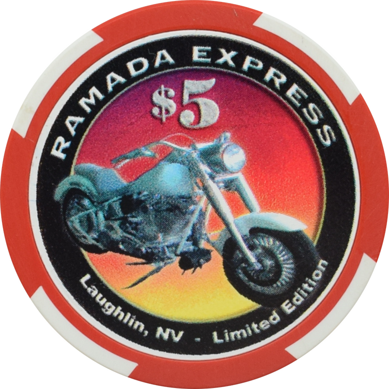 Ramada Express Casino Laughlin Nevada $5 Laughlin Run Chip 2005