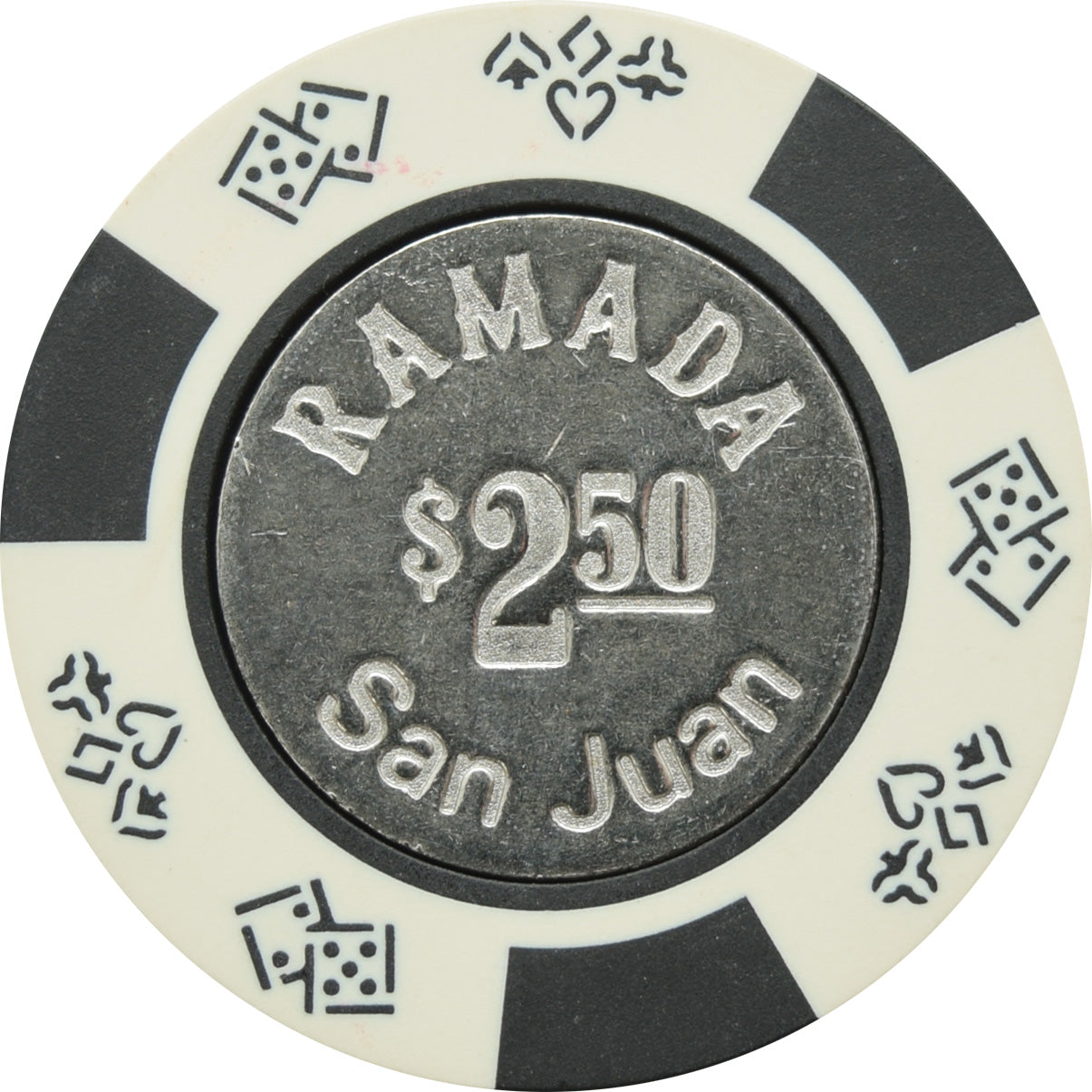 Ramada Casino San Juan Puerto Rico $2.50 Chip