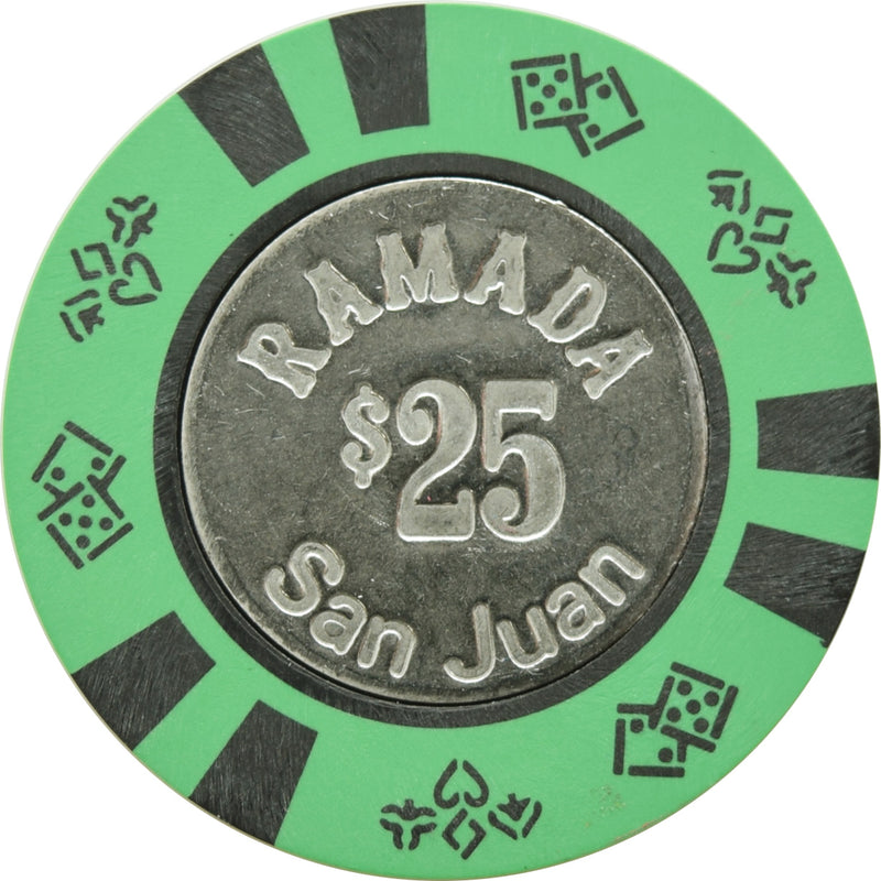 Ramada Casino San Juan Puerto Rico $25 Chip