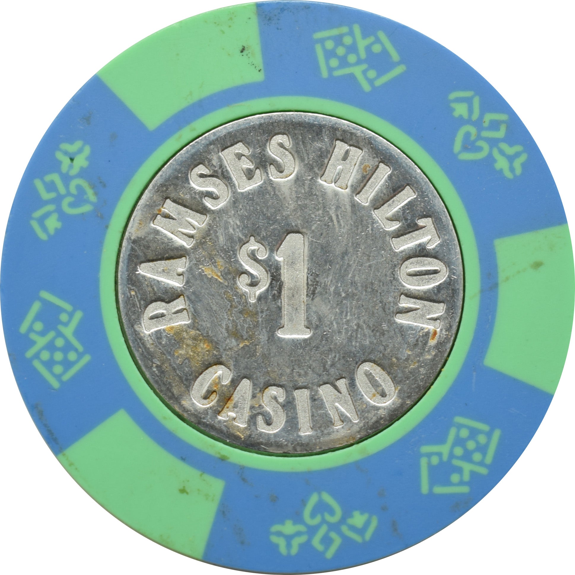 Ramses Hilton Casino Cairo Egypt $1 Chip