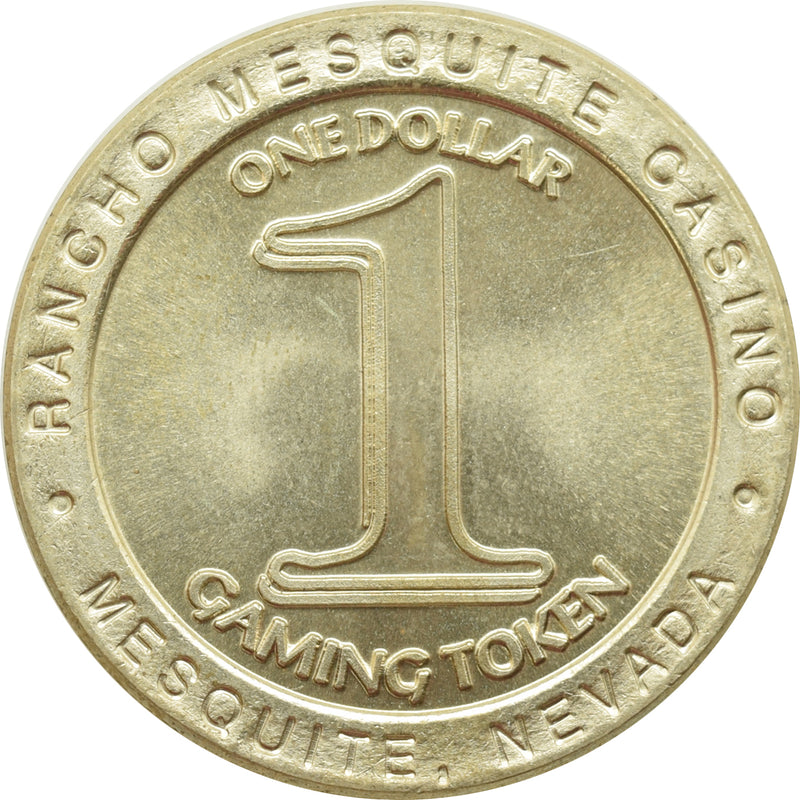 Rancho Mesquite Casino Mesquite NV $1 Token 1997