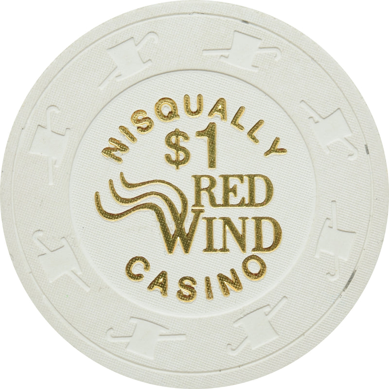 Red Wind Casino Olympia Washington $1 Chip