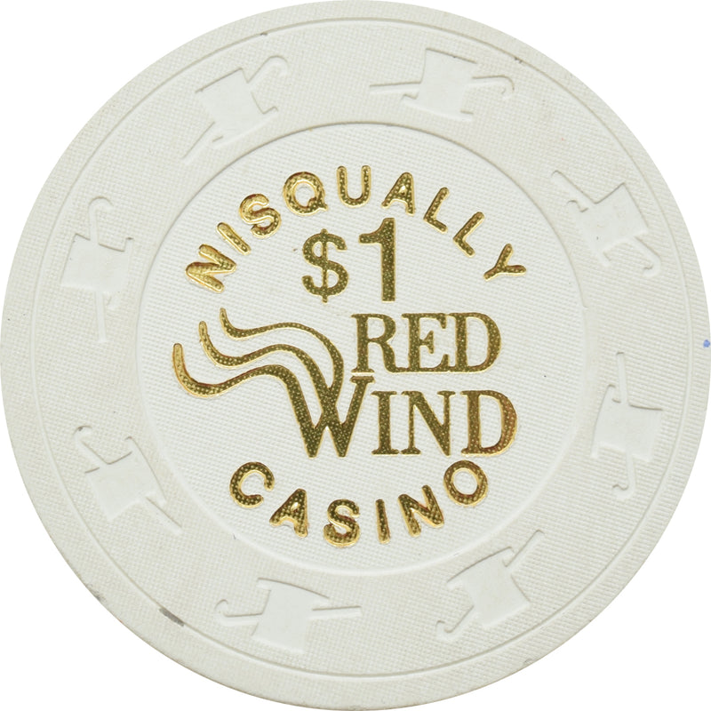 Red Wind Casino Olympia Washington $1 Chip
