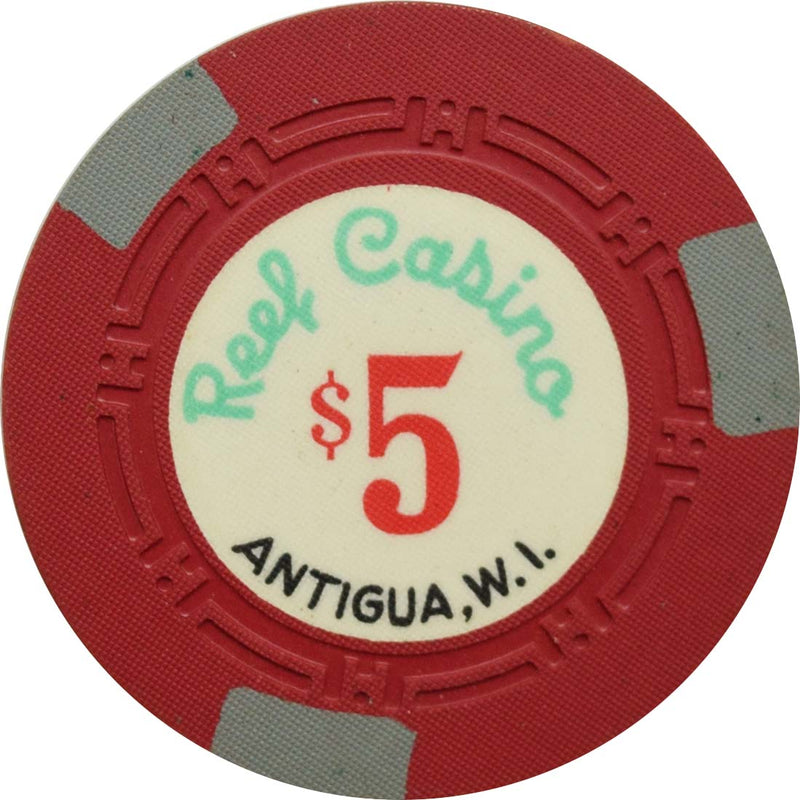 Reef Casino Mamora Bay Antigua $5 Chip