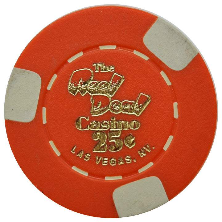 The Reel Deal Casino Las Vegas Nevada 25 Cent Chip 1992