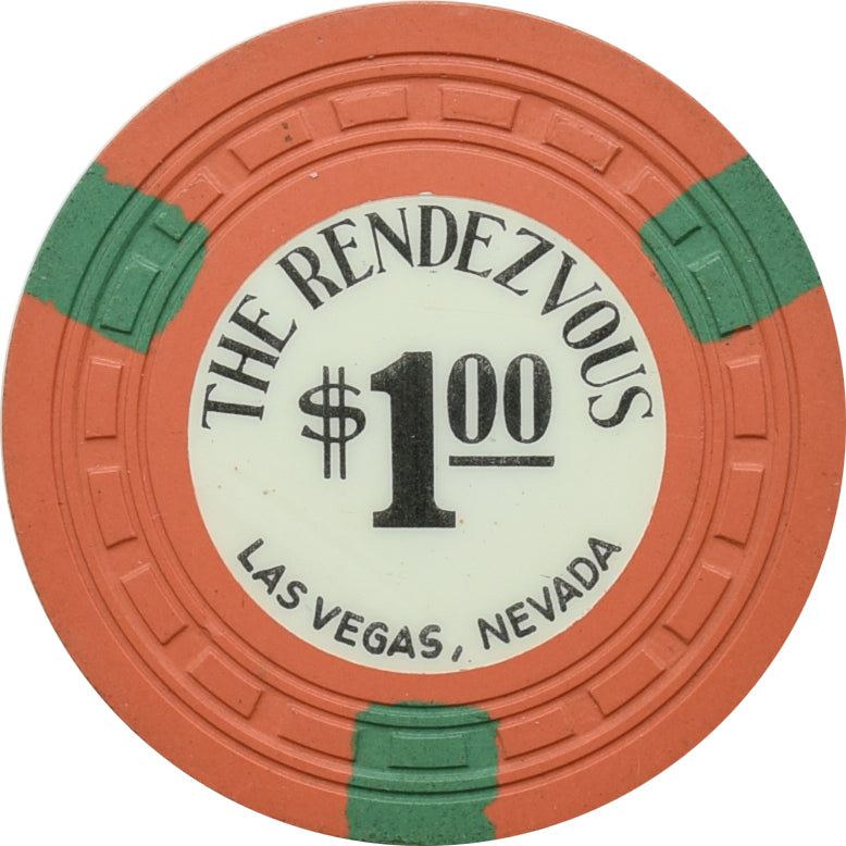 Rendezvous Casino Las Vegas Nevada $1 Chip 1963