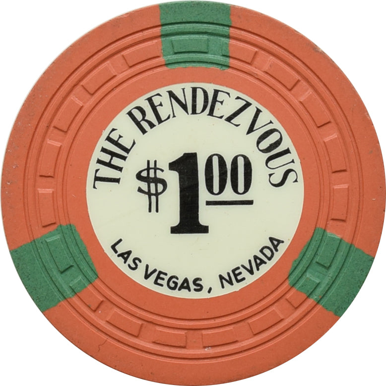 Rendezvous Casino Las Vegas Nevada $1 Chip 1963