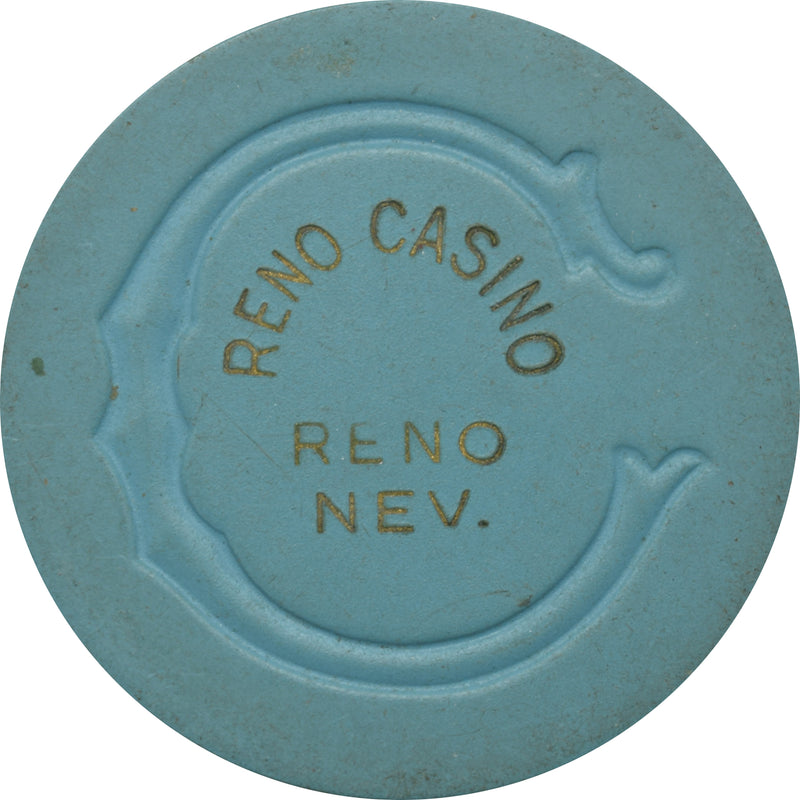 Reno Casino Reno Nevada $5 Chip 1944