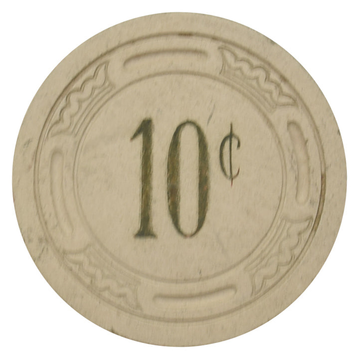Reno Casino Reno Nevada 10 Cent Chip 1946