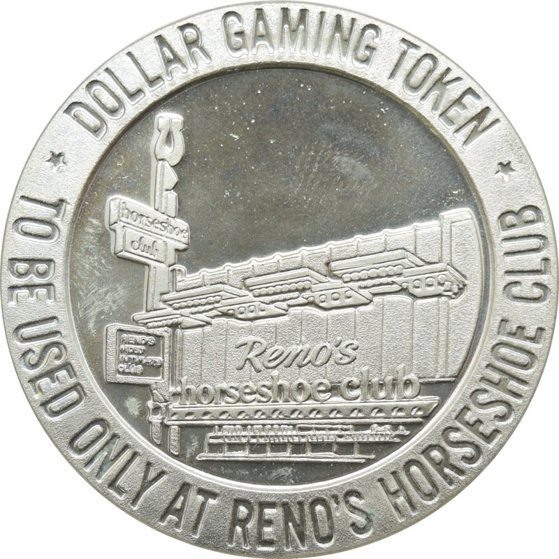 Horseshoe Club Casino Reno NV $1 Token 1966
