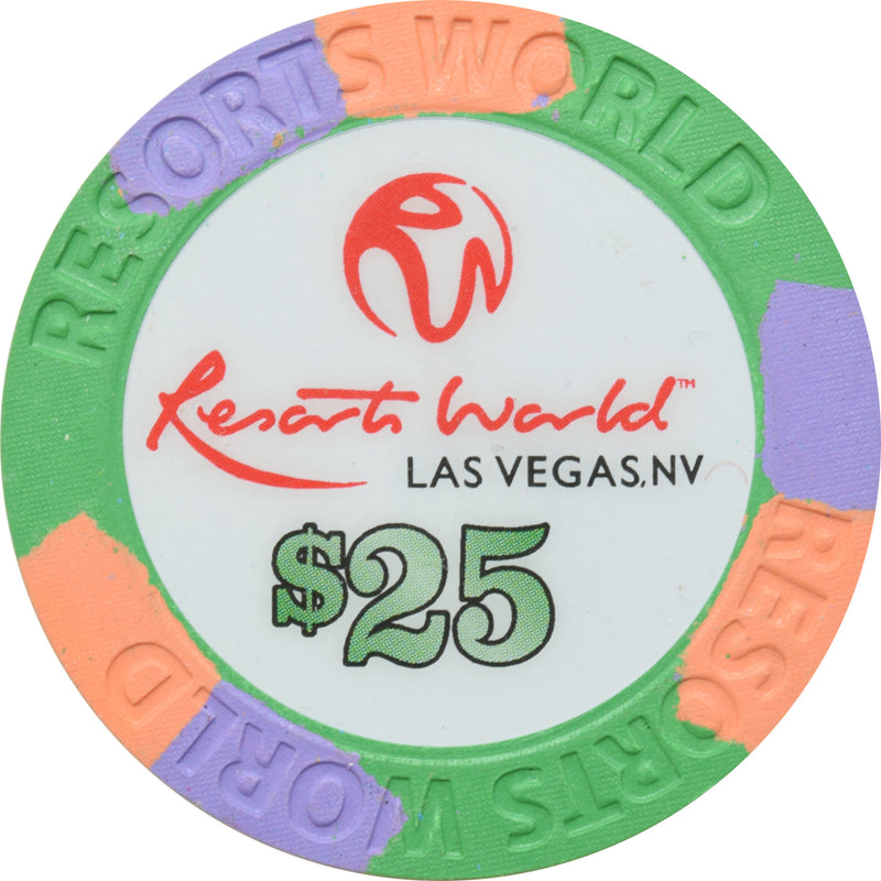 Resorts World Casino Las Vegas Nevada $25 Chip 2021