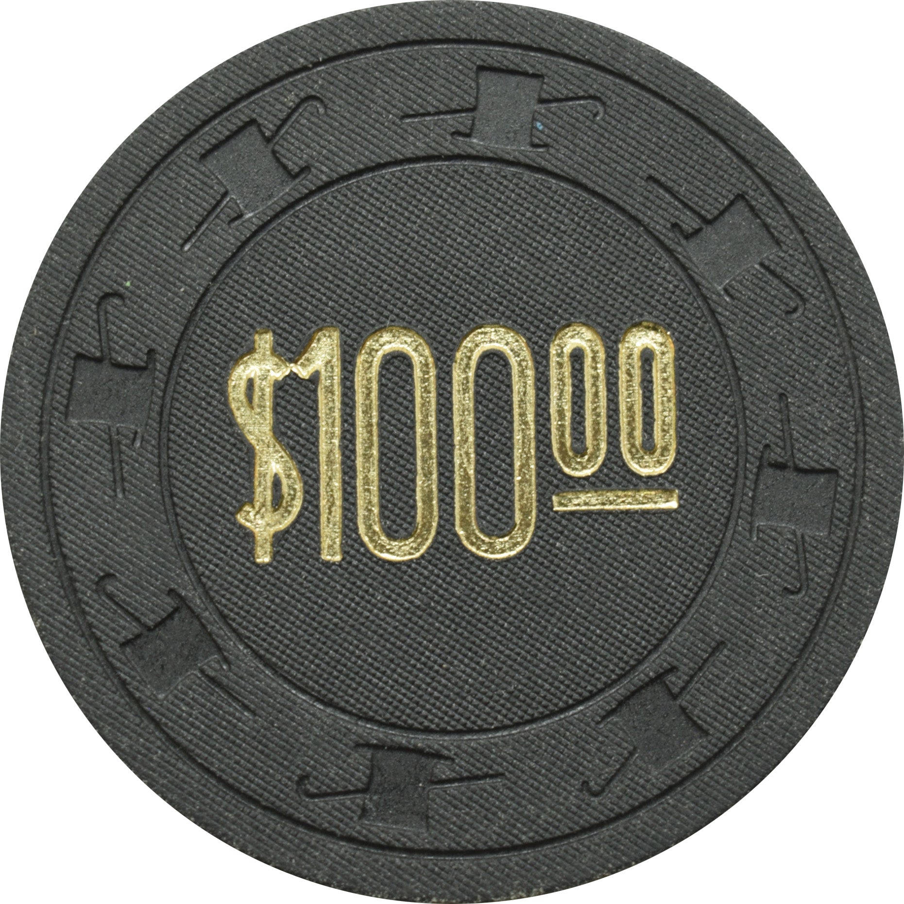 Resorts International Casino Atlantic City New Jersey Training $100 NCV Chip