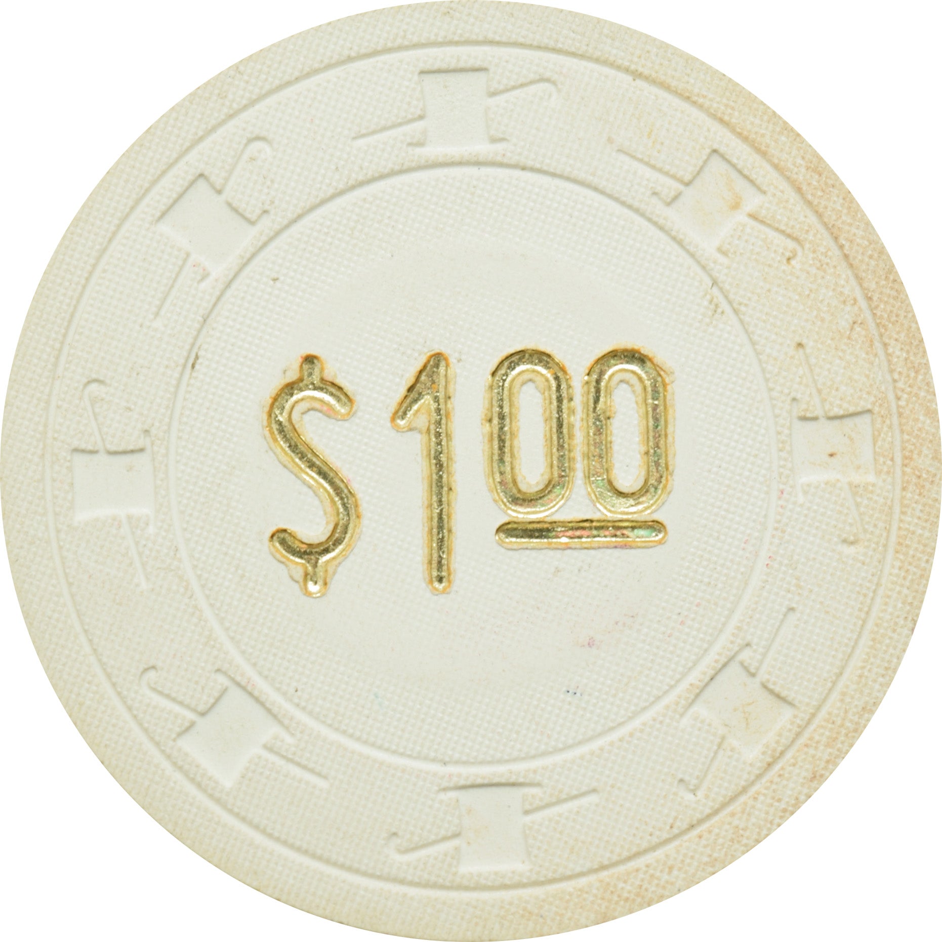 Resorts International Casino Atlantic City New Jersey Training $1 NCV Chip