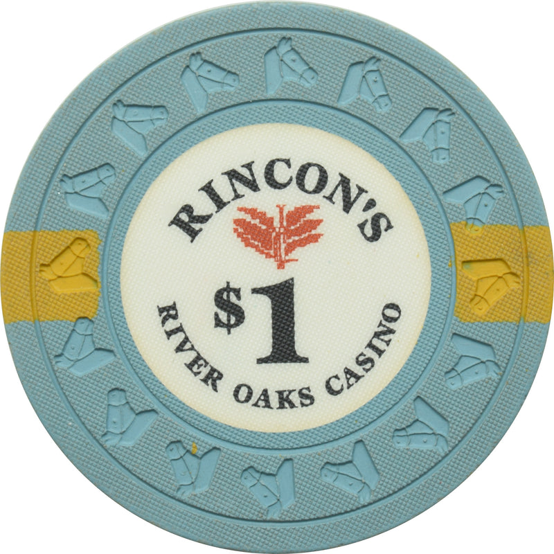 Rincon Casino Valley Center California $1 Chip
