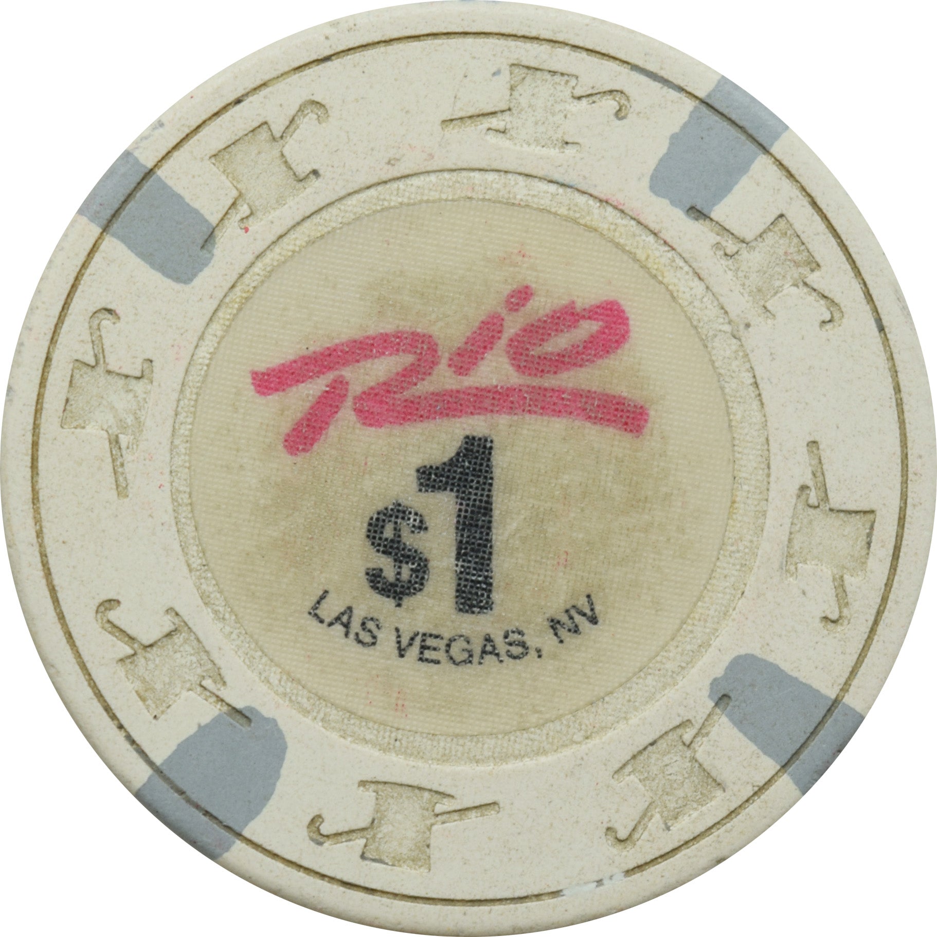 Rio Casino Las Vegas NV $1 Chip 1989