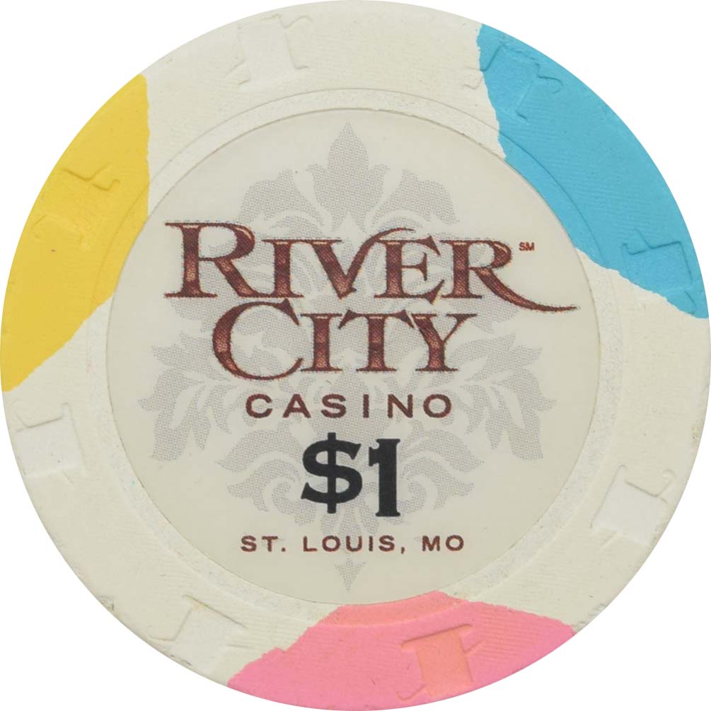 River City Casino St. Louis Missouri $1 Chip