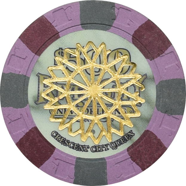 River City Grand Palais Casino New Orleans Louisiana $500 Cancelled Chip