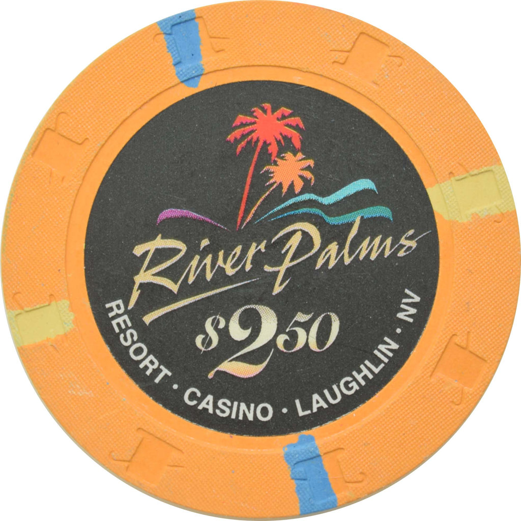 T-shirt Collector River Palms Casino Laughlin Nevada – Modèle XL En Coton Noir