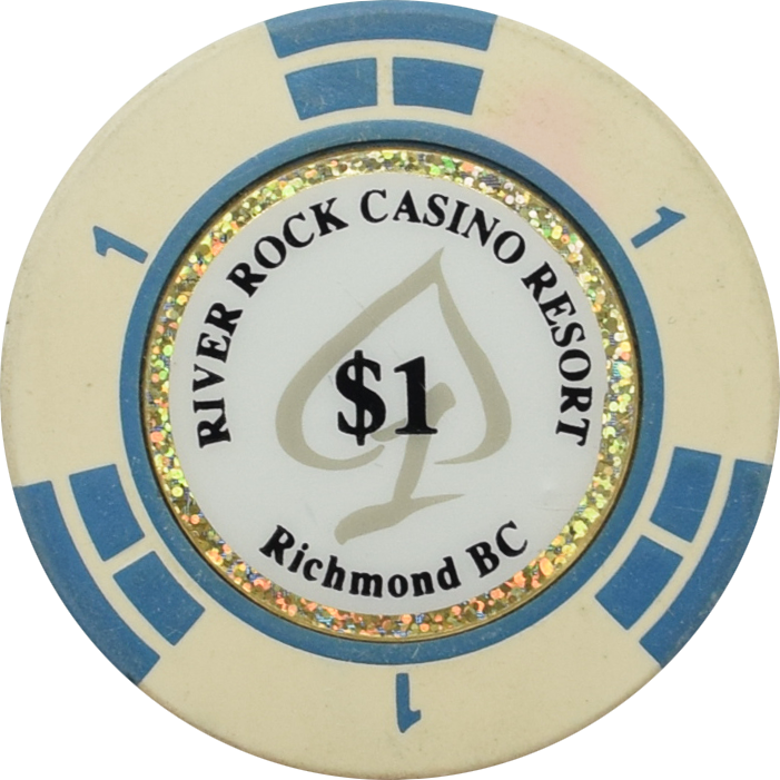 River Rock Casino Richmond British Columbia $1 Chip