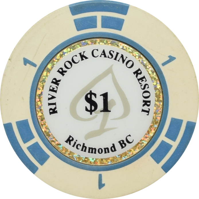 River Rock Casino Richmond British Columbia $1 Chip