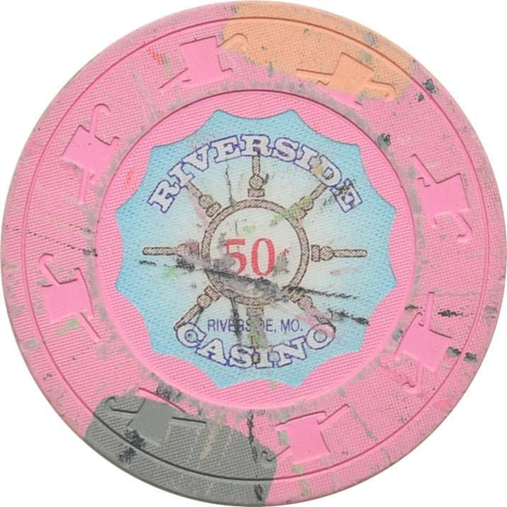 Riverside Casino Riverside MO 50 Cent Chip