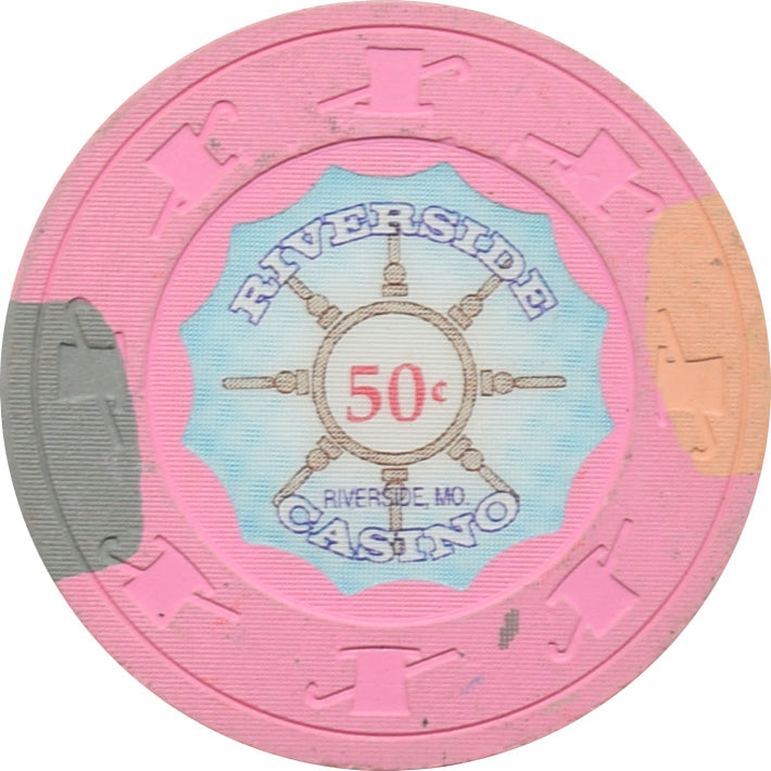 Riverside Casino Riverside MO 50 Cent Chip