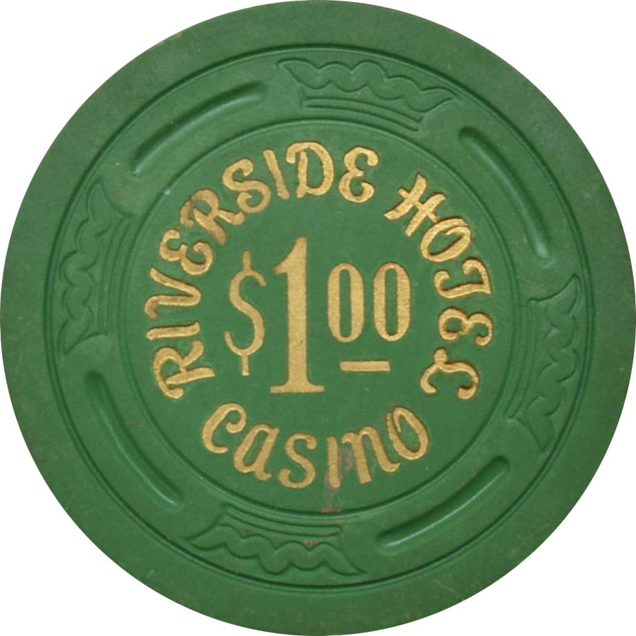 Riverside Casino Reno Nevada $1 Chip 1959