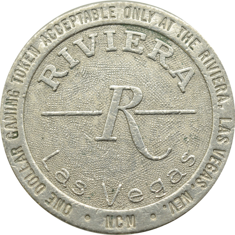Riviera Casino Las Vegas NV $1 Token 1988