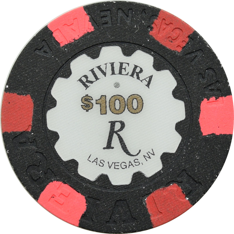 Riviera Casino Las Vegas Nevada $100 Chip 1998