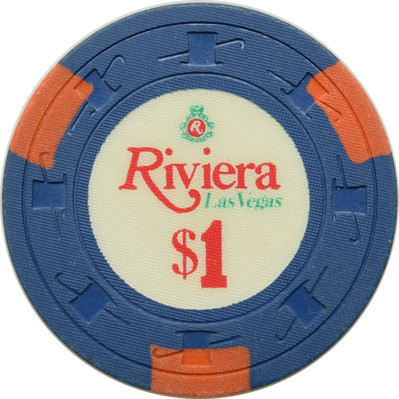 Riviera Casino Las Vegas Nevada $1 Chip 1971