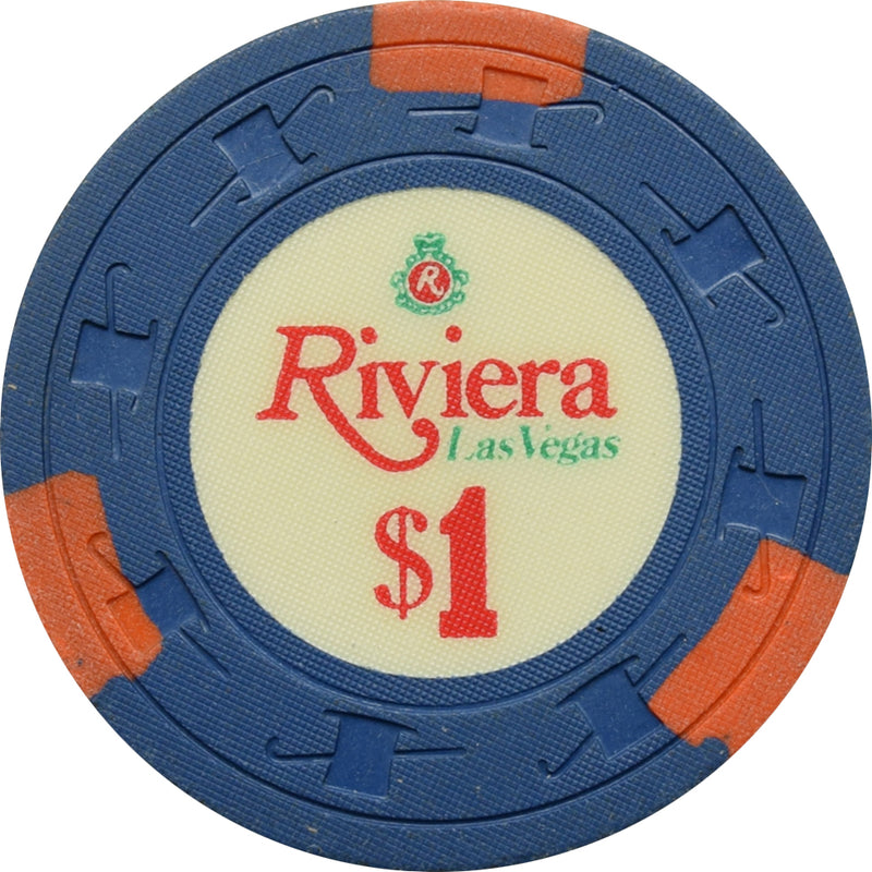 Riviera Casino Las Vegas Nevada $1 Chip 1971