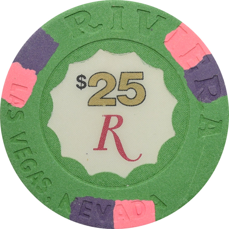 Riviera Casino Las Vegas Nevada $25 Chip 1992